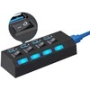 Fusion USB šakotuvas 4x USB 3.0 juodas