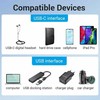 „Vention“ USB 3.0 kišeninis į USB-C kišeninį adapteris, pilko aliuminio lydinio tipo
