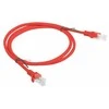 Lanberg 10-Pack Patchcord kat.5e UTP 1m raudona Fluke Passed