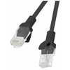 LANBERG PCU5-20CC-0200-BK Patchcord RJ45 kat. 5e UTP 2m juodas 10-Pack