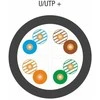 ALANTEC U/UTP cat.6 PE 4x2x23AWG 305m EXTERNAL DRY cable