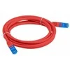 LANBERG patchcord kat.6A FTP LSZH CCA 0,5m raudona