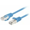 Lanberg 10-Pack Patchcord kat.6 FTP 0.5m mėlyna Fluke Passed
