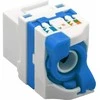 TECHLY CAT 6a KeyStone RJ45 Jack UTP neekranuotas įrankis be įrankių