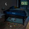 Babymoov Badabulle Lit Parapluie Easy Clip - Lengvai sulankstomas ir išskleidžiamas - Lengvas ir kompaktiškas lova su nešiojamu krepšiu - Čiužinys įtrauktas