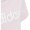 Adidas Essentials Linijinio Logotipo Medvilniniai Siauro Kirpimo Marškinėliai Jaunimui IC3152