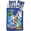 Vaikiška patalynė „Sonic the Hedgehog Turbo“ 100–135 cm, 40–60 cm