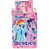 Vaikiška patalynės komplektas „My Little Pony“ 100–135 cm, 40–60 cm