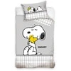 MCU Nuser / Snoopy Junior Sengetøj 100x135 cm - 100 procent bomuld