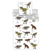 Vaikiška patalynės komplektas su dinozaurais 100–140 cm, 40–45 cm