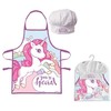 Unicorn Vienaragio prijuostės ir kepurės rinkinys mergaitėms - You're Special