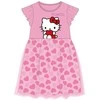 Vaikiška vasarinė suknelė „Hello Kitty Heart“ (2-6 metų)