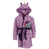 Vaikiškas chalatas „Vienaragis Violetinė Academy“ 3-4 metams / 98-104 cm