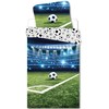 Vaikiškas patalynės komplektas „Futbolo stadionas“ 100–135 cm, 40–60 cm