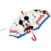 Vaikiškas pusiau automatinis permatomas skėtis Disney Mickey piešiniui, 74 cm