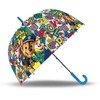 Vaikiškas pusiau automatinis skėtis „Paw Patrol“ √ò70 cm