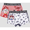 Vaikiški bokseršortai „Paw Patrol“ (2 vnt. pakuotė, 2/3 metai)