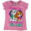 Vaikiški trumpų rankovių marškinėliai „Paw Patrol“, dviejų dalių komplektas, 98/104 cm