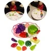 Kruzzel Set of fruit ir daržovės for cutting in a basket 22576