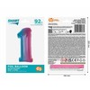 GoDan folijos balionas numeris 1 Rainbow Smart 92cm