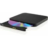 HITACHI LG – išorinis diskas DVD-W/CD-RW/DVD±R/±RW/RAM/M-DISC GP96Y, Ultra Slim, OTG jungtis, juodas, dėžutė+SW