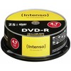 1x25 Intenso DVD-R 4,7GB 16x Speed, Cakebox