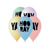 GoDan Gemar Premium Helium Hooray balionai, 13 colių/ 5 vnt.