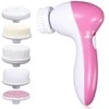 5-in-1 electric massage skin cleaning brush