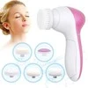 5-in-1 electric massage skin cleaning brush