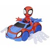 SPIDEY paveikslas + WEB-CRWLER transporto priemonė + puikus tinklas! Hasbro F7454 SPIDERMAN