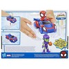 SPIDEY paveikslas + WEB-CRWLER transporto priemonė + puikus tinklas! Hasbro F7454 SPIDERMAN
