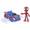 SPIDEY paveikslas + WEB-CRWLER transporto priemonė + puikus tinklas! Hasbro F7454 SPIDERMAN