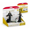 Figūrėlė Schleich Schleich burtininkų pasaulio lordas Haris Poteris - Voldemortas su Nagini ir Bellatrix, žaislinė figūrėlė