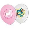 Viduramžių riterių princesės ir riterio balionai, 6 vnt. 11 colių (27,5 cm)