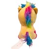Vienaragio geltona pliušinė figūrėlė 16 cm