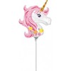 Vienaragio mini folijos balionas 25 cm