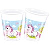 GoDan Vienaragis plastikiniai puodeliai 200ml 8vnt