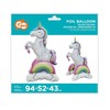Teka Unicorn folijos balionas 94x52x43cm