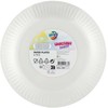 Vienaragio vaivorykštės popierinių lėkščių rinkinys, 6 vnt., 23 cm