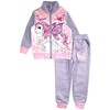 Vienaragio violetinis vaikiškas sportinis kostiumas bėgiojimui 3-8 metų / 98-128 cm