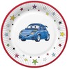 Vienkartinės lėkštės „Car Animation“, 18 cm, 8 vnt. pakuotėje