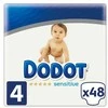 "Dodot Sensitive T-4"sauskelnės 48 vienetai