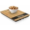 Princess 01.492944.01.001 Virtuvinės svarstyklės Pure, Elektroninės virtuvės svarstyklės, 5kg, 1 g, Bambukas, Juoda, Bambukas, Stalviršis