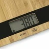 Princess 01.492944.01.001 Virtuvinės svarstyklės Pure, Elektroninės virtuvės svarstyklės, 5kg, 1 g, Bambukas, Juoda, Bambukas, Stalviršis