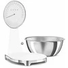 Virtuvinės svarstyklės SMEG ANALOG AND DIGITAL KITCHEN SCALE Baltas KSF01WHWW