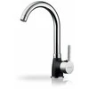 Pyramis Bello Duo Kitchen mixer 090927138 Granite, sidabrinis/juodas dotted