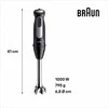 Braun MultiQuick 5 Pro MQ 55755 M hand plakiklis 1000 W - juodas