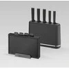 Maestro MR-1412-Juodas Peilis set with block + Cutting board set Juodas