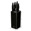 Smile Smile SNS-6 6-piece juodas peilis block set | Smile