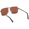 Akiniai WEB EYEWEAR WE0261-6036E. Akiniai przeciwsłoneczne, Kolor auksinė. Mężczyzna.